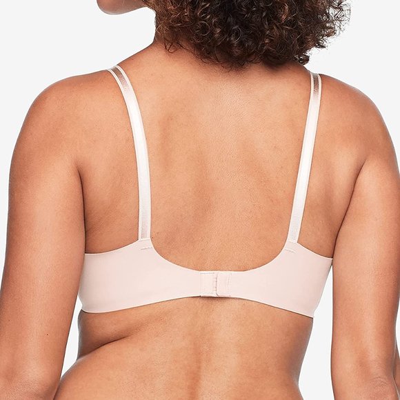 Warner’s No Side Effects Wireless T-shirt Bra 36B Toasted Almond - NWOT - Picture 5 of 6
